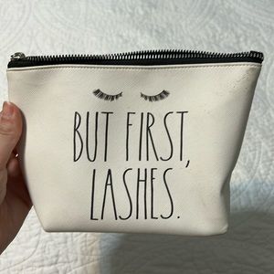 But first lashes bag